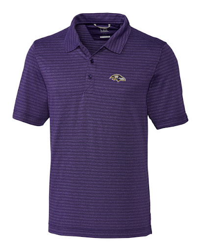 Baltimore Ravens polo in purple