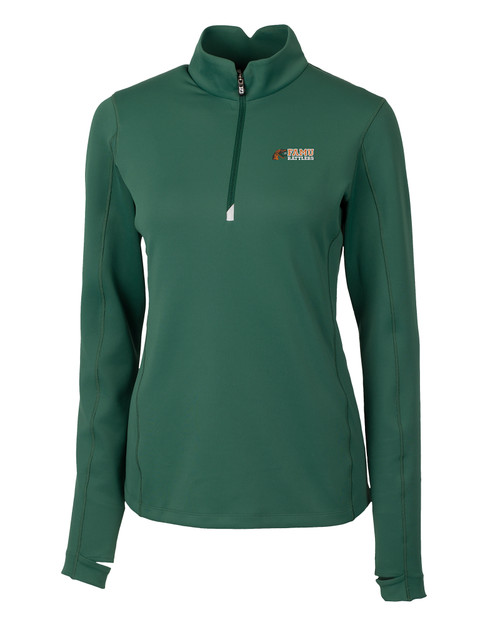 Florida A&M Rattlers Cutter & Buck Traverse Stretch Quarter Zip 91վs Pullover