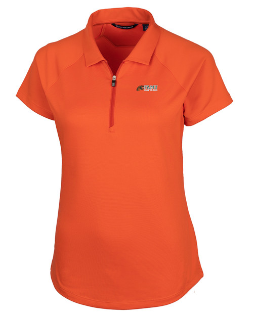 Florida A&M Rattlers Cutter & Buck Forge Stretch 91վs Short Sleeve Polo