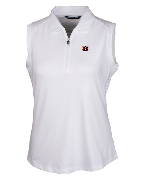 Auburn Tigers Cutter & Buck Forge Stretch Womens Sleeveless Polo
