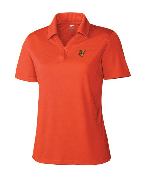 Baltimore Orioles Cutter & Buck CB Drytec Genre Textured Solid Women's Polo