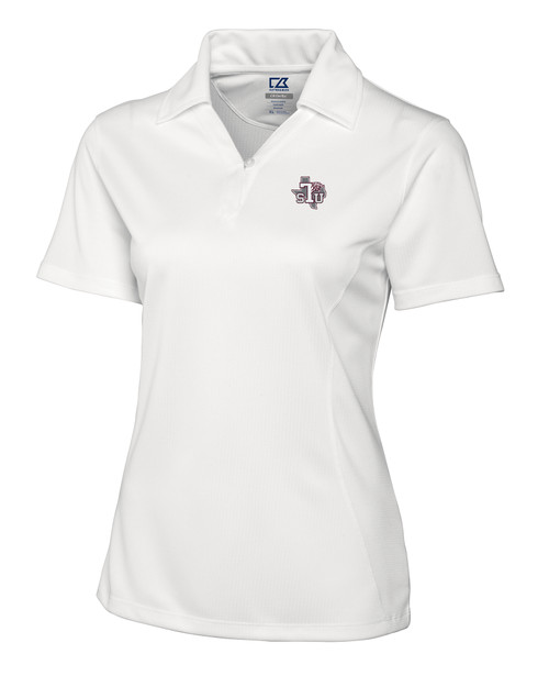 Texas Southern Tigers Cutter & Buck CB Drytec Genre Textured Solid 91վs Polo