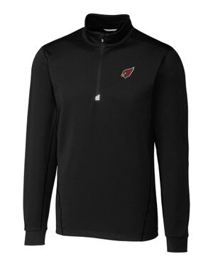 Arizona Cardinals Cutter & Buck Traverse Stretch Eco Quarter Zip Mens Pullover