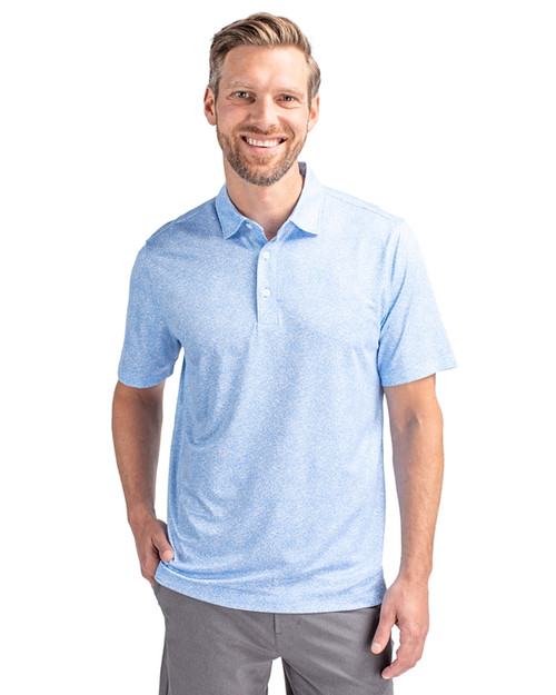 Cutter & Buck Pike Constellation Print Stretch Mens Polo