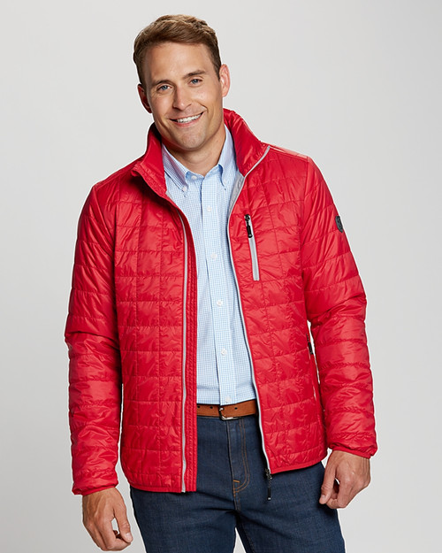 Cutter & Buck Rainier PrimaLoft® Mens Eco Insulated Full Zip Puffer Jacket