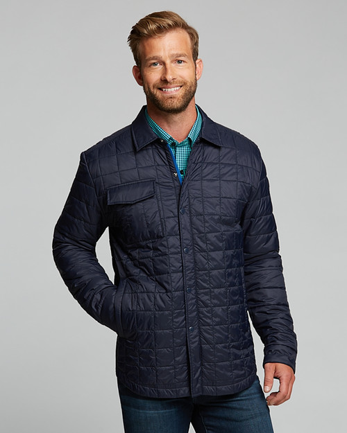 Cutter & Buck Rainier PrimaLoft® Men's Eco Insulated Quilted Shirt Jacket