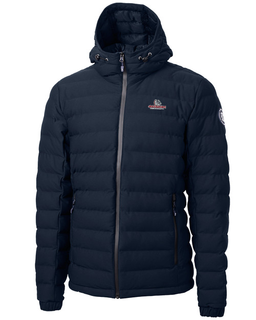 Gonzaga Bulldogs Cutter & Buck Mission Ridge Repreve® Eco Insulated Mens Puffer Jacket