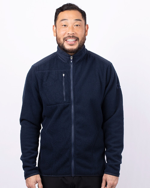 Cutter & Buck Cascade Eco Sherpa Mens Fleece Jacket