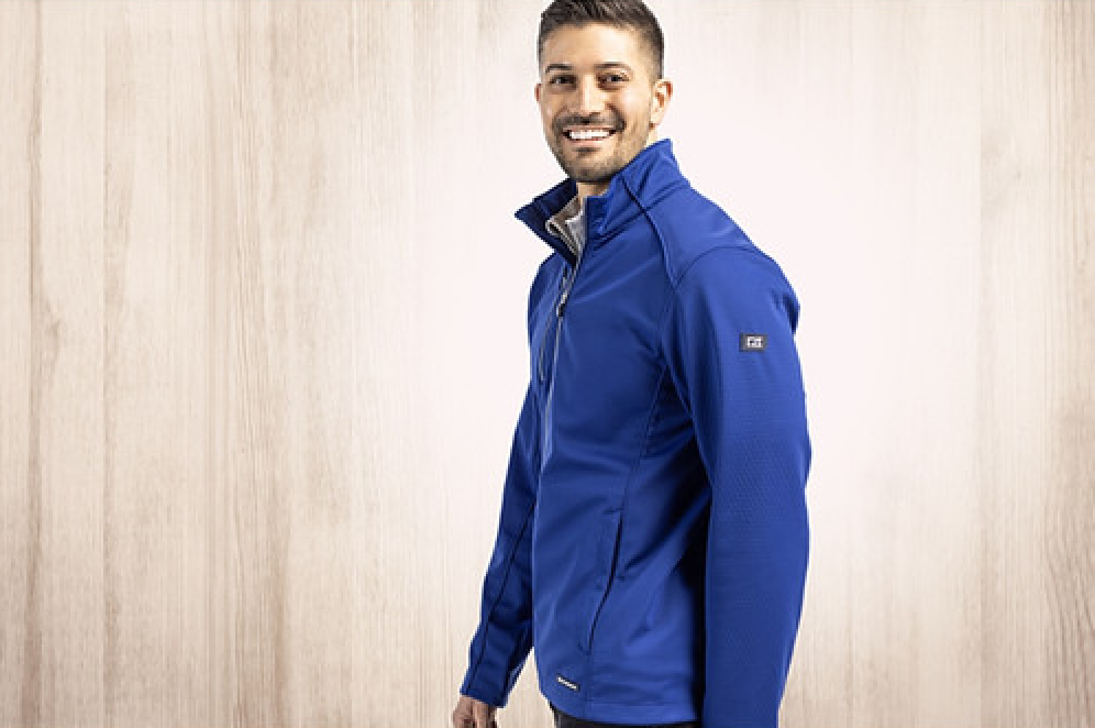 Cutter & Buck Evoke Eco Softshell Recycled Full Zip Men's Jacket 
