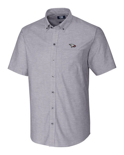 North Carolina Central Eagles Cutter & Buck Stretch Oxford Mens Short Sleeve Dress Shirt