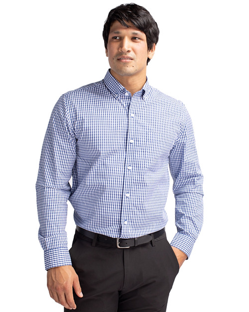 man wearing big and tall dress shirt