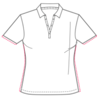 Women's Relaxed Fit Cutter and Buck Shirt Size Guide