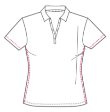 Women's CBUK Fit Cutter and Buck Shirt Size Guide