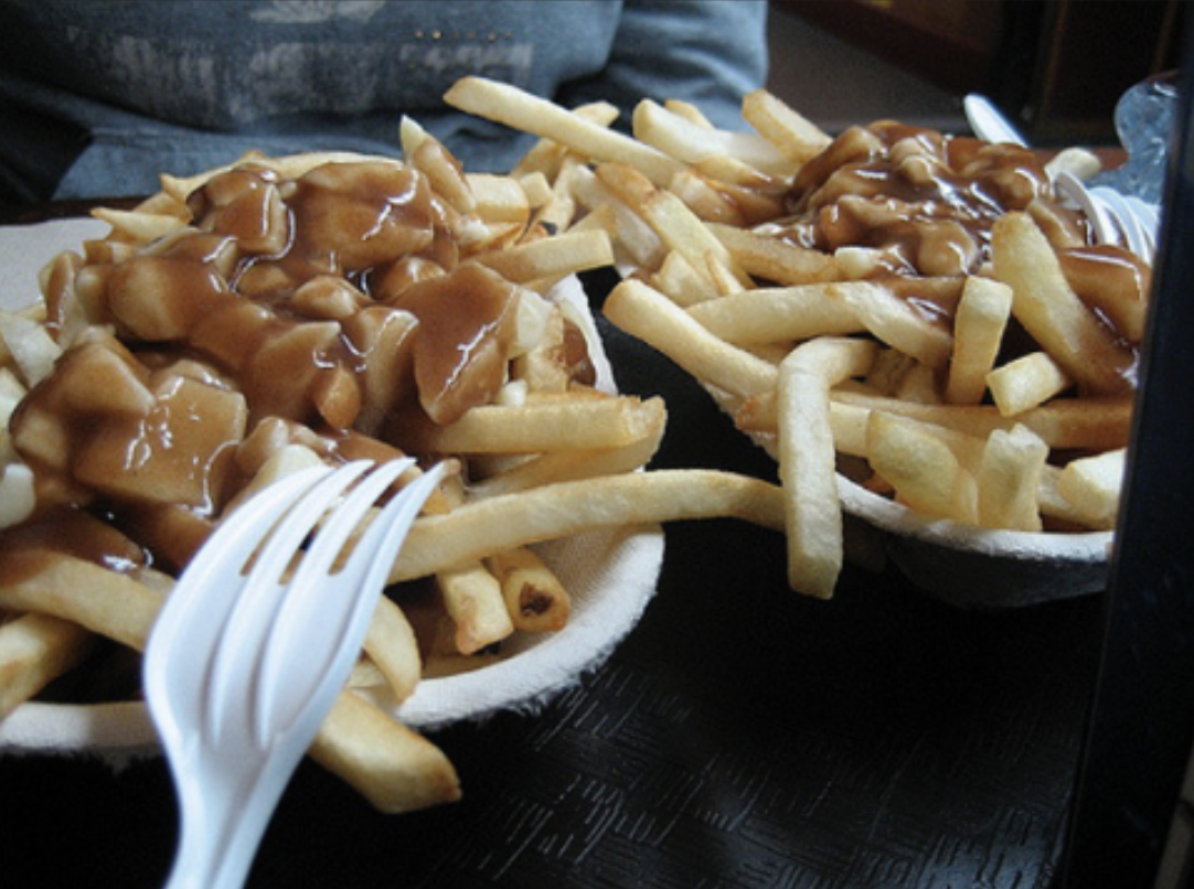 Sausage Poutine at Rogers Centre Stadium