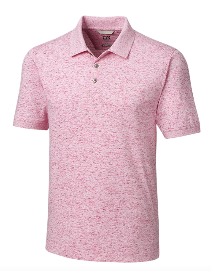 Cutter & Buck Advantage Tri-Blend Space Dye Mens Polo