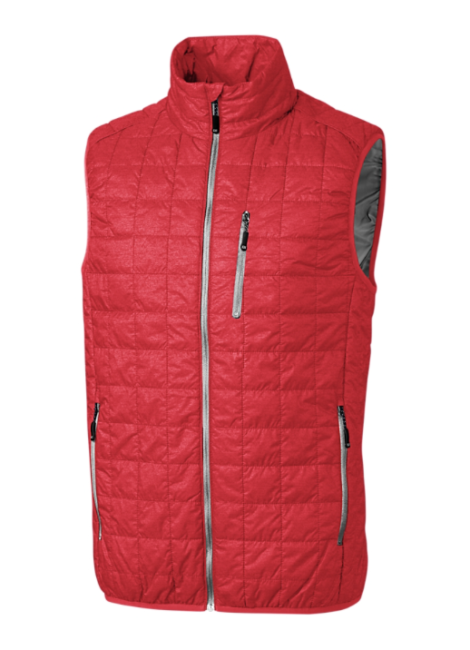 Cutter & Buck Rainier PrimaLoft® Mens Eco Insulated Full Zip Puffer Vest