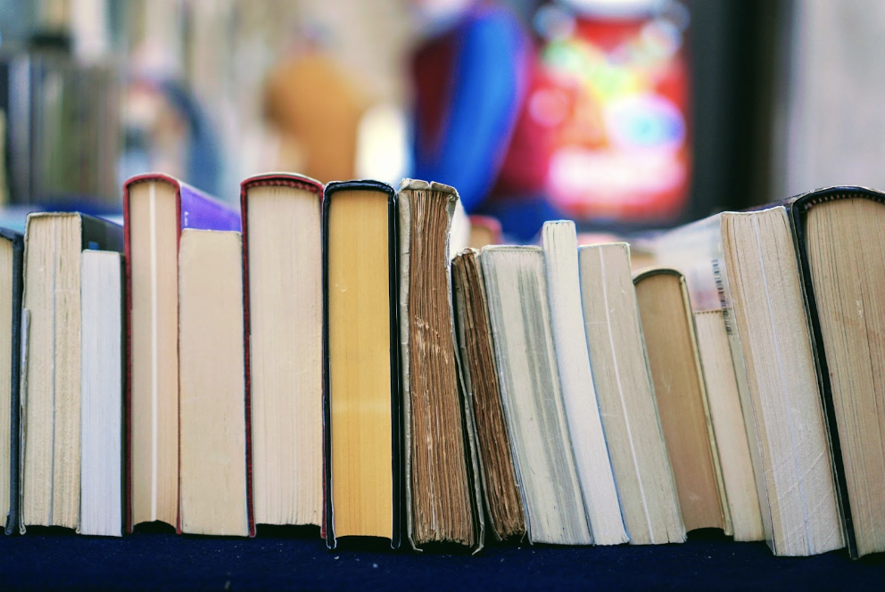 stack of books