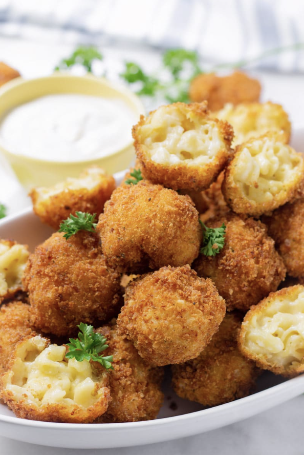 mac n cheese bites