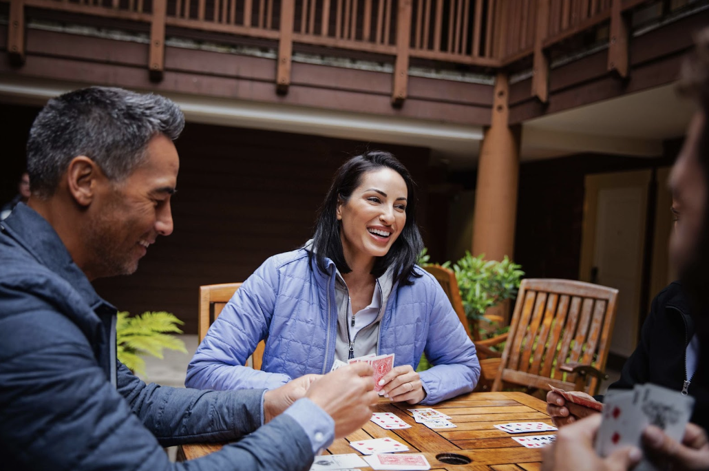 people playing cards