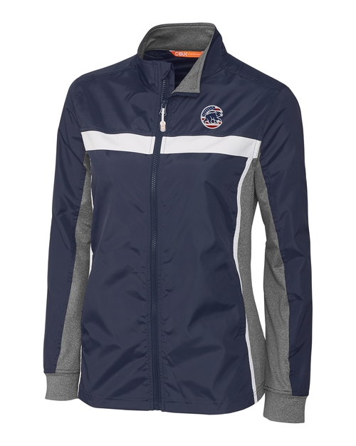 Chicago Cubs Americana Womens Swish Full Zip