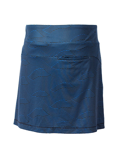 Cutter & Buck women wave print skort